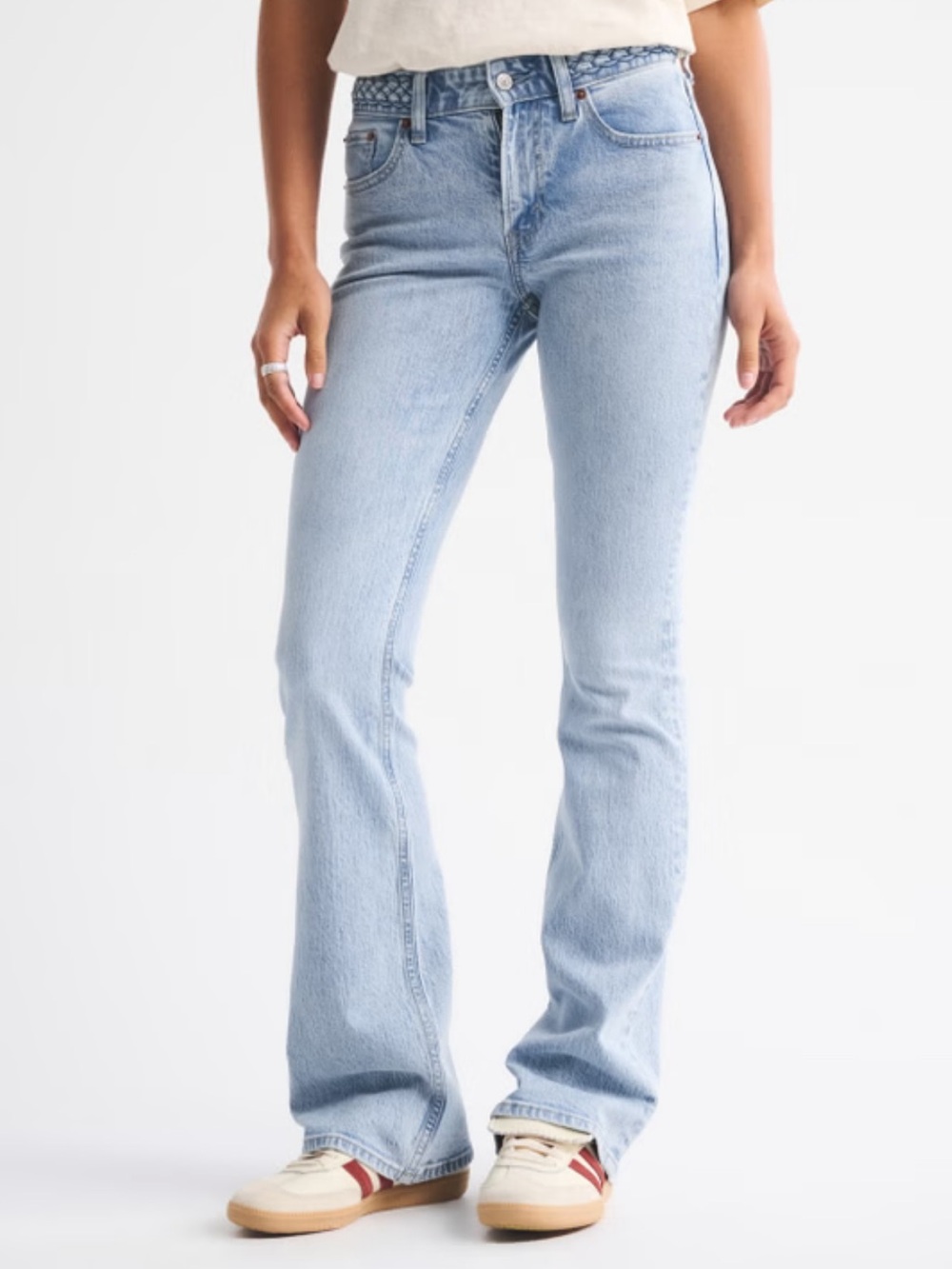 Abercrombie & Fitch Light Bootcut Jeans